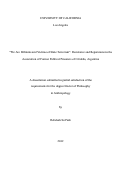 Cover page: "We Are Militants and Victims of State Terrorism": Resistance and Reparations in the Association of Former Political Prisoners of Córdoba, Argentina