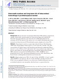 Cover page: Hemostatic Markers and Long-Term Risk of Intracerebral Hemorrhage in Postmenopausal Women