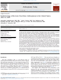 Cover page: Epidemiology of Revision Total Knee Arthroplasty in the United States, 2012 to 2019