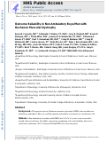 Cover page: Outcome reliability in non-ambulatory boys/men with Duchenne muscular dystrophy.