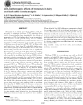 Cover page: Anti-methanogenic effects of monensin in dairy and beef cattle: A meta-analysis