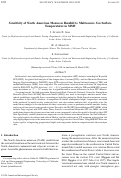 Cover page: Sensitivity of North American Monsoon Rainfall to Multisource Sea Surface Temperatures in MM5