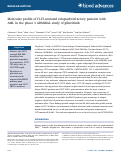 Cover page: Molecular profile of FLT3-mutated relapsed/refractory AML patients in the phase 3 ADMIRAL study of gilteritinib