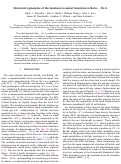 Cover page: Structural signatures of the insulator-to-metal transition in BaCo<sub>1–<em>x</em>
      </sub>Ni<em>
  <sub>x</sub>
</em>S<sub>2</sub>