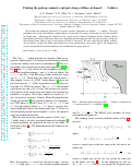 Cover page: Probing the pairing symmetry and pair charge stiffness of doped $t-J$ ladders