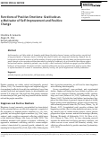 Cover page: Functions of Positive Emotions: Gratitude as a Motivator of Self-Improvement and Positive Change