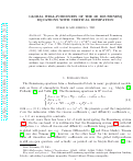 Cover page: Global Well-Posedness of the 2D Boussinesq Equations with Vertical Dissipation