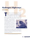 Cover page: Hydrogen Highways