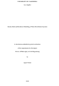 Cover page: Seismic Risk and Resilience Modeling of Water Distribution Systems