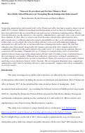 Cover page: Stressed, Overworked, and Not Sure Whom to Trust: The Impacts of Recent Immigration Enforcement on our Public School Educators