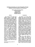 Cover page: Modeling Forced-Choice Associative Recognition Through a Hybrid of Global Recognition and Cued-Recall