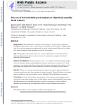 Cover page: The use of facial modeling and analysis to objectively quantify facial redness