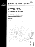 Cover page: Second-Order accurate volume-of-fluid algorithms for Tracking Material Interfaces