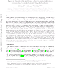 Cover page: High-order, linearly stable, partitioned solvers for general multiphysics problems based on implicit–explicit Runge–Kutta schemes