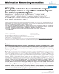 Cover page: Fibril specific, conformation dependent antibodies recognize a generic epitope common to amyloid fibrils and fibrillar oligomers that is absent in prefibrillar oligomers