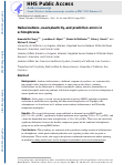 Cover page: Hallucinations, neuroplasticity, and prediction errors in schizophrenia