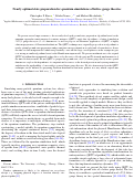 Cover page: Nearly optimal state preparation for quantum simulations of lattice gauge theories