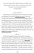 Cover page: Sterilizing People With Mental Disabilities Who Cannot Give Informed Consent: A Call for National Statutory Uniformity After Stakeholder Input