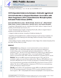 Cover page: CD73‐dependent adenosine dampens interleukin‐1β–induced CXCL8 production in gingival fibroblasts: Association with heme oxygenase‐1 and adenosine monophosphate‒activated protein kinase