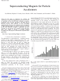Cover page: Superconducting Magnets for Particle Accelerators