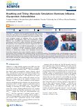 Cover page: Breathing and Tilting: Mesoscale Simulations Illuminate Influenza Glycoprotein Vulnerabilities.