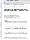 Cover page: Exposure to antiretroviral therapy and risk of cancer in HIV-infected persons