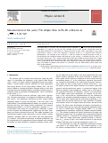 Cover page: Measurement of the (anti-)3He elliptic flow in Pb–Pb collisions at s NN = 5.02 TeV