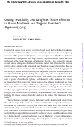 Cover page: Orality, Invisibility, and Laughter: Traces of Milan in Bruno Maderna and Virginio Puecher's Hyperion (1964)