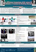 Cover page: An Efficiency Comparison of AC versus DC Distribution in Commercial Building Nanogrids