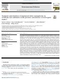 Cover page: Transport and retention of engineered silver nanoparticles in carbonate-rich sediments in the presence and absence of soil organic matter