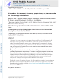 Cover page: Konnektor: A Framework for Using Graph Theory to Plan Networks for Free Energy Calculations.