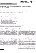 Cover page: Double-beta decay investigation with highly pure enriched 82Se for the LUCIFER experiment