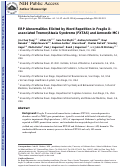 Cover page: ERP abnormalities elicited by word repetition in fragile X-associated tremor/ataxia syndrome (FXTAS) and amnestic MCI