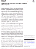 Cover page: US and Chinese preschoolers normalize household labor inequality.