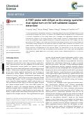 Cover page: A FRET probe with AIEgen as the energy quencher: dual signal turn-on for self-validated caspase detection