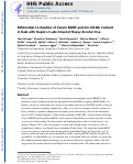 Cover page: Differential correlation of serum BDNF and microRNA content in rats with rapid or late onset of heavy alcohol use.