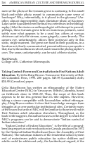 Cover page: Taking Control: Power and Contradiction in First Nations Adult Education. By Celia Haig-Brown.