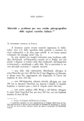 Cover page: Materiali e problemi per uno studio paleogeografico delle regioni carsiche italiane