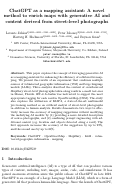 Cover page: ChatGPT as a mapping assistant: A novel method to enrich maps with generative AI and content derived from street-level photographs