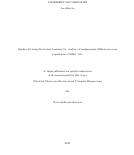 Cover page: Pipeline for using Dictionary Learning for analysis of morphometry differences across populations of MRA data