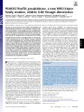 Cover page: PEAK3/C19orf35 pseudokinase, a new NFK3 kinase family member, inhibits CrkII through dimerization