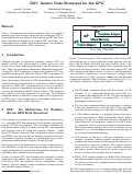 Cover page: Glift: Generic Data Structures for the GPU