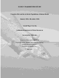 Cover page: Suisun Marsh Fish Study Trends in fish and invertebrate populations of Suisun Marsh&nbsp; January 2016 -December 2016.