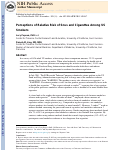 Cover page: Perceptions of relative risk of snus and cigarettes among US smokers.