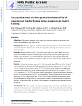 Cover page: Ten-year Outcomes of a Prospective Randomized Trial of Laparoscopic Gastric Bypass Versus Laparoscopic Gastric Banding