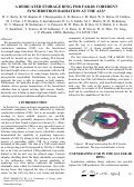 Cover page: A dedicated storage ring for Far-IR coherent synchrotron radiation at 
the ALS