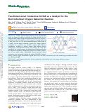 Cover page: Two-Dimensional Conductive Ni-HAB as a Catalyst for the Electrochemical Oxygen Reduction Reaction