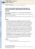 Cover page: Lower serum hepcidin and greater parenchymal iron in nonalcoholic fatty liver disease patients with C282Y HFE mutations