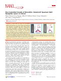 Cover page: Site-Controlled Growth of Monolithic InGaAs/InP Quantum Well Nanopillar Lasers on Silicon