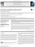 Cover page: Determination of serum lipoprotein lipase using a latex particle-enhanced turbidimetric immunoassay with an automated analyzer